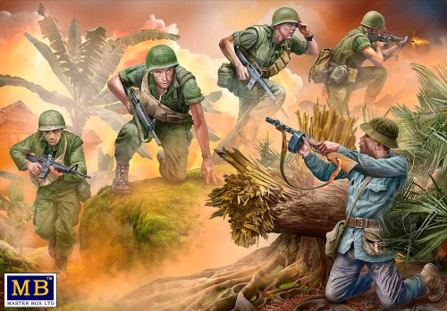 (SO) 1/35 Masterbox Shootout! Vietnam War Series