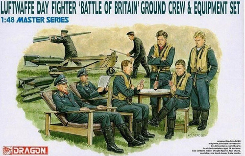 (SO) 1/48 Dragon Luftwaffe Day Fighter Figure Set