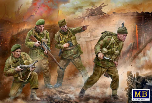 (SO) 1/35 Master Box Deadly Raid. British Commandos, Dieppe, 1942