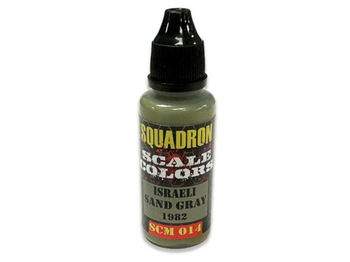 (SO) Squadron Colors Israeli Sand Gray 1982 Acrylic Airbrush Paint (15ml Bottle)