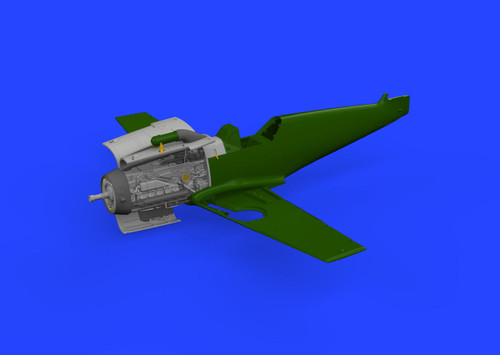 (SO) 1/72 Eduard Bf 109G-2/G-4 engine PRINT 1/72