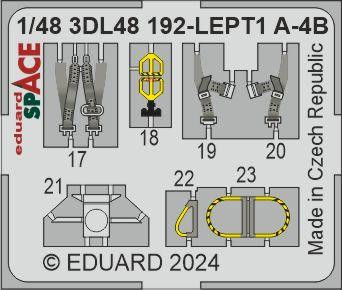 (SO) 1/48 Eduard A-4B space for HASEGAWA