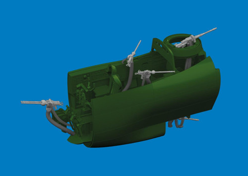 (SO) 1/48 Eduard Do 217K guns PRINT Brassin for ICM