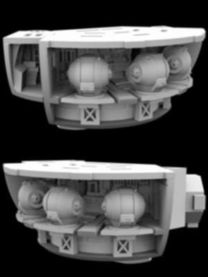 (SO) 1/350 Scale Discovery XD-1 Pod Bay