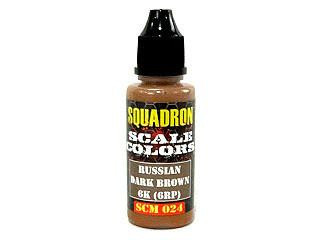 (SO) Squadron Colors Russian Dark Brown 6k (6RP) Acrylic Airbrush Paint (15ml Bottle)