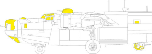 (SO) 1/72 Eduard Paint Mask for AIRFIX B-24H
