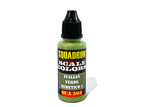 (SO) Squadron Colors Italian Verde Mimetico 1 Acrylic Airbrush Paint (15ml Bottle)