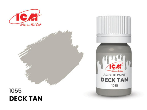 (SO) ICM Acrylic Paint - Deck Tan 12ml Bottle