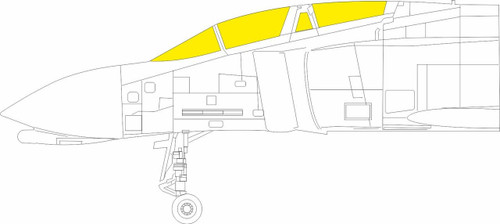 (SO) 1/48 Eduard F-4C TFace Mask for HOBBY 2000 / ACADEMY