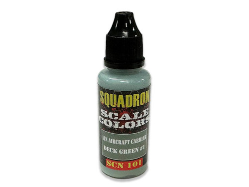 (SO) Squadron Colors IJN CV Deck Green 1 Acrylic Airbrush Paint (15ml Bottle)