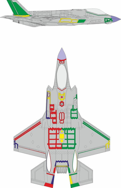 (SO) 1/72 Eduard F-35A RAM coating early
