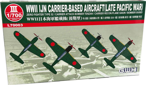 (SO) 1/700 Great Wall WWII IJN Carrier-Based Aeroplanes (Late Pacific War)