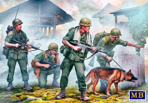 (SO) 1/35 Master Box Dog Patrol. Vietnam War series
