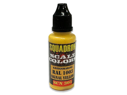 (SO) Squadron Colors RAL1003 Signal Yellow Acrylic Airbrush Paint (15ml Bottle)