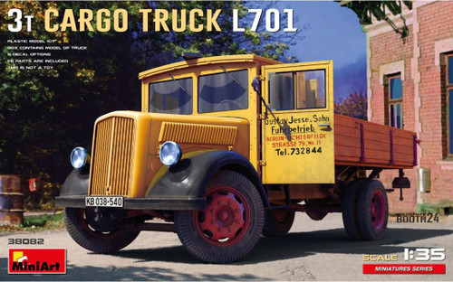 (SO) 1/35 Miniart 3t Cargo Truck L701 Plastic Model Kit