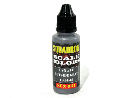 (SO) Squadron Colors #11 Outside Gray 1944-45 Acrylic Airbrush Paint (15ml Bottle)