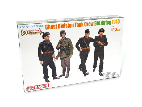 (SO) 1/35 Dragon GHOST DIV TANK CREW