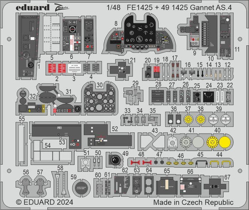 (SO) 1/48 Eduard Gannet AS.4 - for AIRFIX
