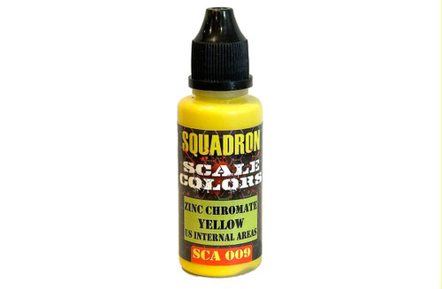 (SO) Squadron Colors US Zinc Chromate Yellow Acrylic Airbrush Paint (15ml Bottle)