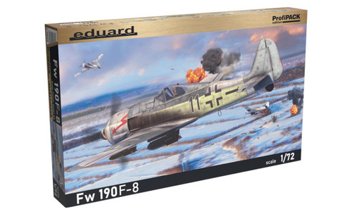(SO) 1/72 Eduard Fw 190F-8 ProfiPack Plastic Model Kit
