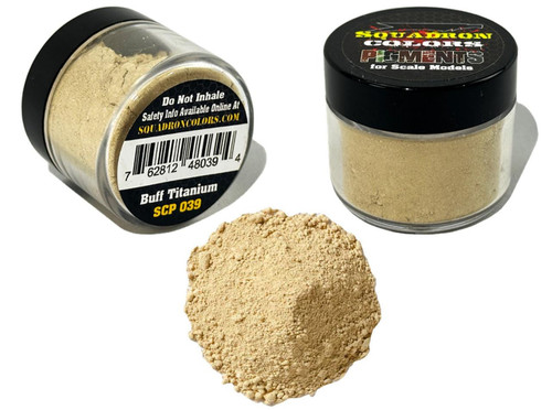 (SO) Squadron Pigments Buff Titanium 20g