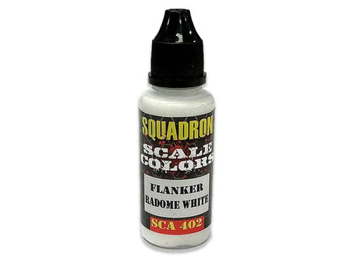 (SO) Squadron Colors Flanker Radome White Acrylic Airbrush Paint (15ml Bottle)