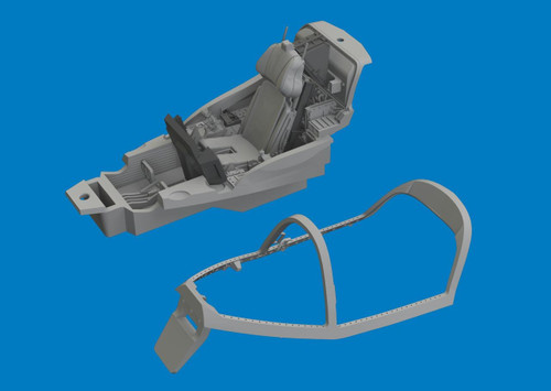 (SO) 1/72 Eduard F-35B cockpit PRINT Brassin for TAMIYA