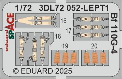 (SO) 1/72 Eduard Bf 110G-4 SPACE SPACE for EDUARD
