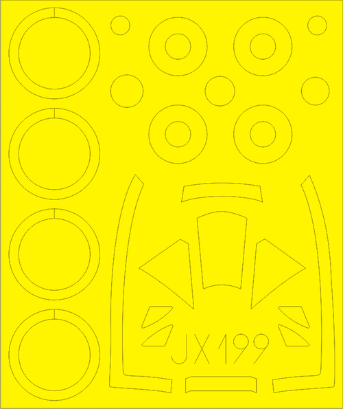 (SO) 1/32 Eduard Mask Tempest Mk II for SHY