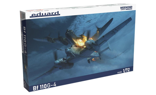 (SO) 1/72 Eduard Bf 110G-4 Plastic Model Kit