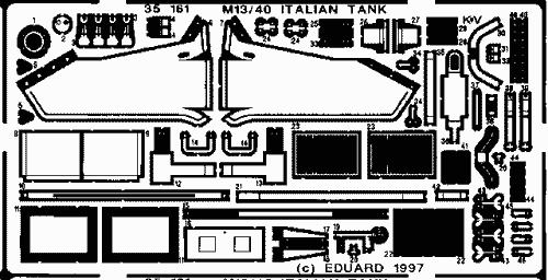 (SO) 1/35 Eduard M13/40 for TAM