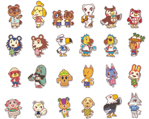 Bandai "Animal Crossing: New Horizons" Chara-Magnets Blind Box Assortment