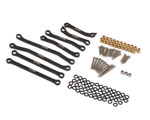 Injora Black Brass High Clearance Link Set for 1/18 Redcat Ascent-18 APEX