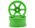 MST TE37 1/10 High Traction Drift Wheels (Green) (2) (7mm Offset)