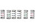 Topline D-Competition 1/10 30mm Rear Shock Springs Set (Hard) (3 Pairs)