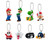 Bandai Shokugan Mascot Charm Collection "Super Mario Bros." Keychain