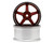 LAB Work Emotion T5R 1/10 2-Piece Concave Drift Wheels (Candy Red/Black) (2)