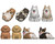 Bandai Mocchiri Kororin Dogs Blind Box Mini Figure Assortment (Box/12)