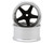 LAB Work Equip 1/10 Drift Wheels (Matte Black) (2) (8mm Offset)