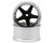 LAB Work Equip 1/10 Drift Wheels (Matte Black) (2) (6mm Offset)