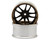 LAB Work Emotion CR3P 1/10 Drift Wheels (Matte Carbon/Bronze) (2) (6mm Offset)