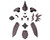 Bandai 30MF Class Up Armor (Rosan Sorcerer) "30 Minute Fantasy" Accessory Kit
