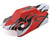 LRP S10 Blast BX3 HD 1/10 Pre-Painted Buggy Body (Red/White/Black)
