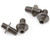 1UP Racing Pro Duty Titanium 1/10 On-Road Lower Shock Screws (4)