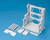 Bandai Builders Parts 1/144 System Base 001 Display Stand Set (White)