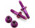 eXcelerate 1/10 Off Road Titanium Lower Shock Mounting Screws & Nuts