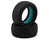 TZO Tires One 2.2" 4WD Front 1/10 Slick Buggy Tire (2) (Teal)