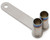 Usukani 19mm Stainless Steel 1/10 Scale Exhaust Pipe (3mm LED/Planar)