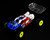 RadianZ Design Transformer 1/24 Airbrush Pre-Painted Truggy Body (SpectraShells)