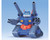 Bandai SD #221 RX-75 Guntank "Mobile Suit Gundam" Plastic Model Kit